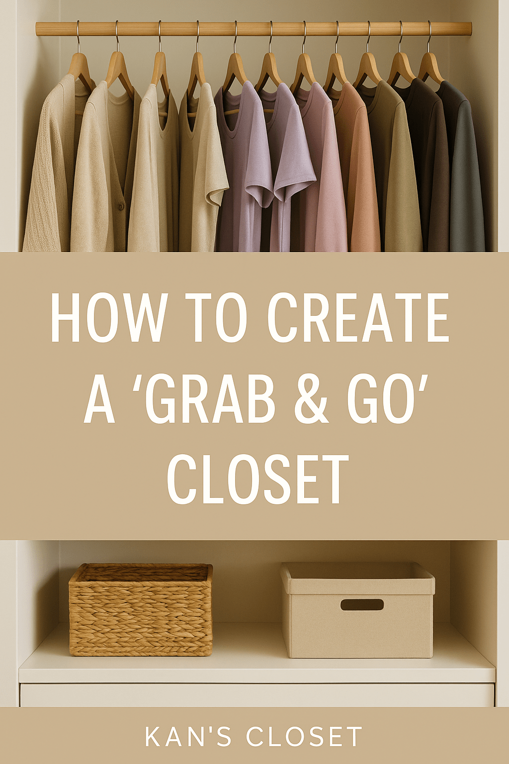 How to Create a ‘Grab & Go’ Closet