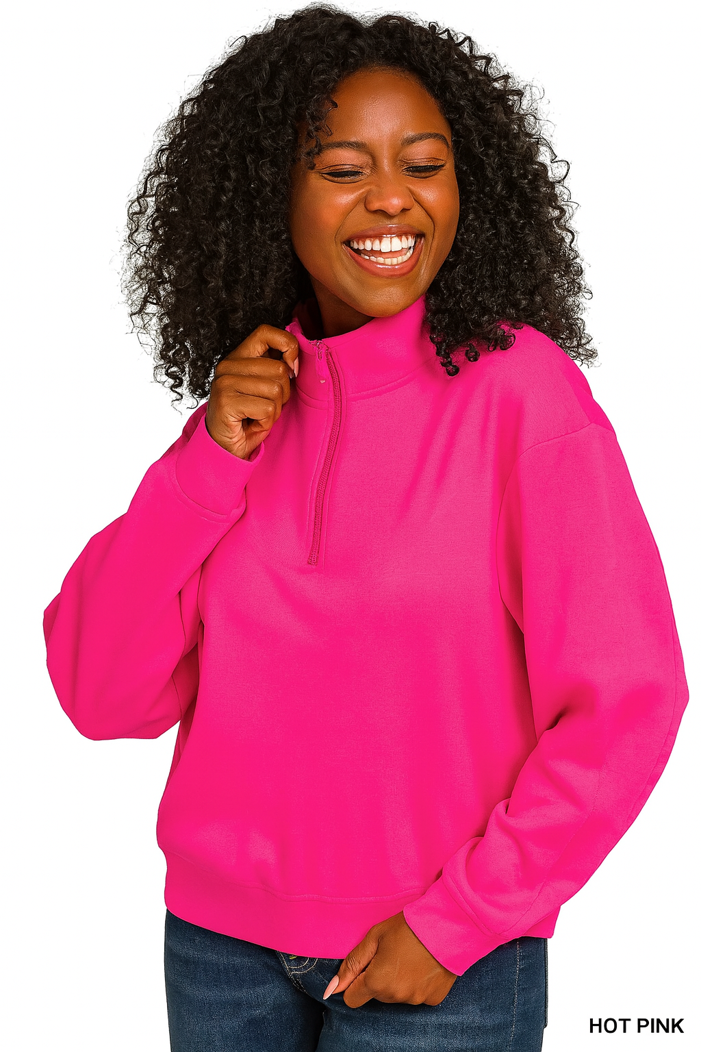 Scuba Half Zip Pullover Sweatshirt