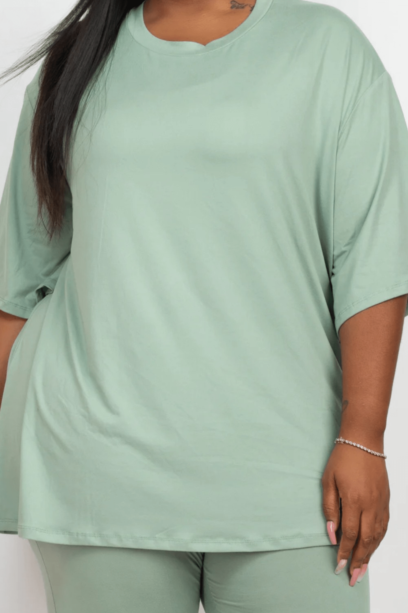 Oversized T-shirt & Leggings Set