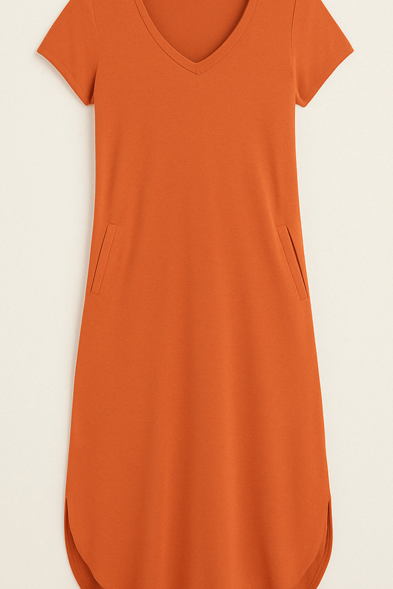 V Neck Maxi Dress